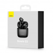Baseus Bowie E8 TWS In-Ear Bluetooth Earbuds (NGE8-01) - водонепромукаеми безжични слушалки със зареждащ кейс (черен) 14