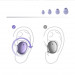 Baseus Bowie E2 TWS In-Ear Bluetooth Earbuds (NGTW090002) - водонепромокаеми безжични слушалки със зареждащ кейс (бял) 8