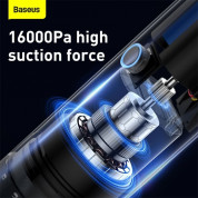 Baseus H5 Home Use Vacuum Cleaner (VCSS000101) - безжична прахосмукачка с вградена презареждаема батерия (черен) 4