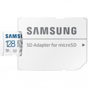 Samsung MicroSD 128GB EVo Plus A2 - microSD памет с SD адаптер за Samsung устройства (клас 10) (подходяща за GoPro, дронове и други)  2