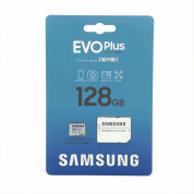 Samsung MicroSD 128GB EVo Plus A2 - microSD памет с SD адаптер за Samsung устройства (клас 10) (подходяща за GoPro, дронове и други)  1