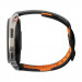 Urban Armor Gear Civilian Strap - изключително здрава силиконова каишка за Samsung Galaxy Watch и други часовници (22мм) (черен-оранжев) 6