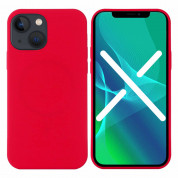 JC Silicone Case - силиконов (TPU) калъф за iPhone 13 (червен)