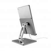 Tech-Protect Z11 Folding Aluminum Desktop Stand (gray) 1
