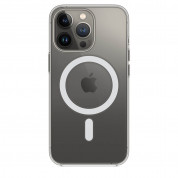 JC MagSafe Clear Case - хибриден удароустойчив кейс с MagSafe за iPhone 13 Pro Max (прозрачен) 
