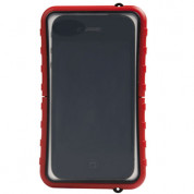 Krusell SEaLABox L - универсален водоустойчив калъф за iPhone и мобилни телефони (червен) 2