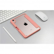 Torrii Torero Case - полиуретанов кейс и поставка с отделение за Apple Pencil за iPad mini 6 (2021) (розов) 8