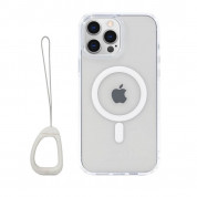 Torrii Torero MagSafe Case - хибриден удароустойчив кейс с MagSafe за iPhone 13 Pro (прозрачен)