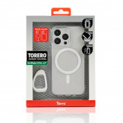 Torrii Torero MagSafe Case - хибриден удароустойчив кейс с MagSafe за iPhone 13 Pro (прозрачен) 10