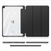 DUX DUCIS Toby Tablet Case - хибриден удароустойчив кейс с отделение за Apple Pencil за iPad 6 (2018), iPad 5 (2017) (черен) 3