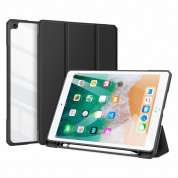 DUX DUCIS Toby Tablet Case - хибриден удароустойчив кейс с отделение за Apple Pencil за iPad 6 (2018), iPad 5 (2017) (черен)