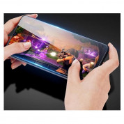 Dux Ducis 3D Case Friendly Full Coveraged Tempered Glass - калено стъклено защитно покритие за целия дисплей на Samsung Galaxy M21, Galaxy M30s (черен-прозрачен) 4