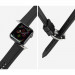 Ringke Rubber One Silicone Band - силиконова каишка за Apple Watch 42мм, 44мм, 45мм, Ultra 49мм (черен) 3