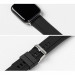 Ringke Rubber One Silicone Band - силиконова каишка за Apple Watch 42мм, 44мм, 45мм, Ultra 49мм (черен) 2