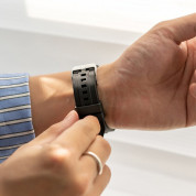 Ringke Rubber One Silicone Band - силиконова каишка за Apple Watch 42мм, 44мм, 45мм, Ultra 49мм (черен) 4
