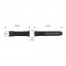 Ringke Rubber One Silicone Band - силиконова каишка за Apple Watch 42мм, 44мм, 45мм, Ultra 49мм (черен) 7