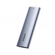 Ugreen USB-C External M.2 SATA SSD USB 3.2 Gen 2 Enclosure - външна кутия с USB-C за M.2 SATA SSD дискове (сив) 9