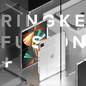 Ringke Fusion Case - удароустойчив хибриден кейс за iPad 11 Pro M1 (2021), iPad 11 Pro (2020), iPad 11 Pro (2018) (черен-прозрачен) 4