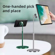 JC Desktop Magnetic Stand - разтягаща се магнитна поставка за бюро за смартфони и таблети (зелен) 1