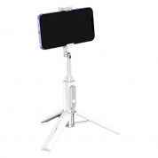 Baseus Traveler Bluetooth Tripod Selfie Stick (ZPBL000002) - разтегаем безжичен селфи стик и трипод за мобилни телефони (бял) 6