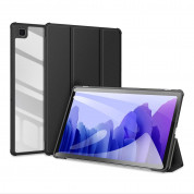 DUX DUCIS Toby Tablet Case - удароустойчив хибриден кейс за Samsung Galaxy Tab A7 10.4 (2020) (черен-прозрачен)