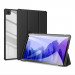 DUX DUCIS Toby Tablet Case - удароустойчив хибриден кейс за Samsung Galaxy Tab A7 10.4 (2020) (черен-прозрачен) 1