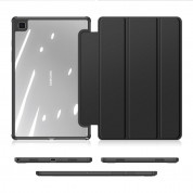 DUX DUCIS Toby Tablet Case - удароустойчив хибриден кейс за Samsung Galaxy Tab A7 10.4 (2020) (черен-прозрачен) 5