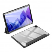 DUX DUCIS Toby Tablet Case - удароустойчив хибриден кейс за Samsung Galaxy Tab A7 10.4 (2020) (черен-прозрачен) 2