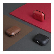 Uniq Terra Genuine Leather Case - кожен кейс (естествена кожа) за Apple AirPods Pro (черен) 3