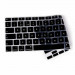 JC Keyboard Silicone Cover - силиконов протектор за клавиатурата на MacBook Air 13 (2020) (EU стандарт) (черен) 2