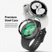 Ringke Bezel Styling Stainless Steel - рамка от неръждаема стомана с висока степен на защита за Samsung Galaxy Watch 4 40мм (черен)  2