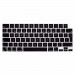 JC Keyboard Silicone Cover - силиконов протектор за клавиатурата на MacBook Air 13 M2 (2022), MacBook Pro 14, MacBook Pro 16 (2021) (EU стандарт) (черен) 1