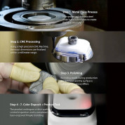 Ringke Bezel Styling Stainless Steel - рамка от неръждаема стомана с висока степен на защита за Samsung Galaxy Watch 4 Classic 42мм (сребрист) 6