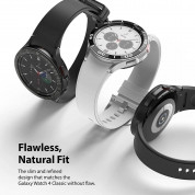 Ringke Bezel Styling Stainless Steel - рамка от неръждаема стомана с висока степен на защита за Samsung Galaxy Watch 4 Classic 42мм (сребрист) 1