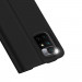 Dux Ducis Skin Pro Case - кожен калъф с поставка и отделение за кр. карти за Xiaomi Redmi 10 (черен) 4