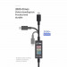 AV-Line Digital Display Lightning USB Cable - USB Lightning кабел с измерване на ток, напрежение и консумация за iPhone, iPad и iPod с Lightning порт (черен) 1