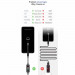 AV-Line Digital Display Lightning USB Cable - USB Lightning кабел с измерване на ток, напрежение и консумация за iPhone, iPad и iPod с Lightning порт (черен) 4