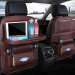 Foldable Mini Shelf Multifunctional Car Seat Organizer - сгъваем органайзер за седелаката на автомобил (кафяв) 7