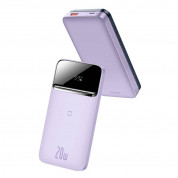 Baseus Magnetic Wireless Quick Charging Power Bank 10000 mAh (PPCX010005) (purple) 1