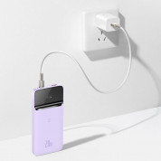 Baseus Magnetic Wireless Quick Charging Power Bank 10000 mAh (PPCX010005) (purple) 7