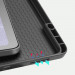 DUX DUCIS Domo Tablet Case - полиуретанов кейс с поставка и отделение за Xiaomi Mi Pad 5 Pro, Mi Pad 5 (черен) 15