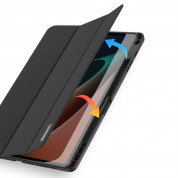 DUX DUCIS Domo Tablet Case - полиуретанов кейс с поставка и отделение за Xiaomi Mi Pad 5 Pro, Mi Pad 5 (черен) 7
