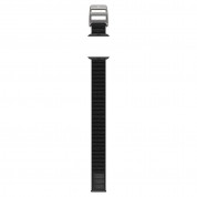 Spigen DuraPro Flex Nylon Band - текстилна каишка за Apple Watch 42мм, 44мм, 45мм (черен) 5