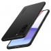 Spigen Thin Fit Case - качествен тънък матиран кейс за Samsung Galaxy S21 FE (черен) 6