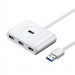 Ugreen USB-A 3.0 Hub 4-port - 4-портов USB 3.0 хъб за компютри и лаптопи с USB-A (100 см) (бял) 1
