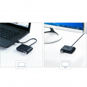 Ugreen USB-A 3.0 Hub 4-port - 4-портов USB 3.0 хъб за компютри и лаптопи с USB-A (100 см) (бял) 11