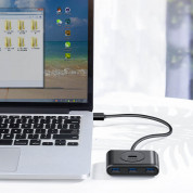 Ugreen USB-A 3.0 Hub 4-port - 4-портов USB 3.0 хъб за компютри и лаптопи с USB-A (100 см) (бял) 9