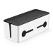 Ugreen Cable Organizer Box Size S - кабелна кутия и органайзер за кабели, захранвания и други (бял) 2
