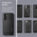 Spigen Rugged Armor Case - тънък качествен силиконов (TPU) калъф за Samsung Galaxy S21 FE (черен) 14
