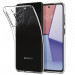 Spigen Liquid Crystal Case - тънък силиконов (TPU) калъф за Samsung Galaxy S21 FE (прозрачен) 2